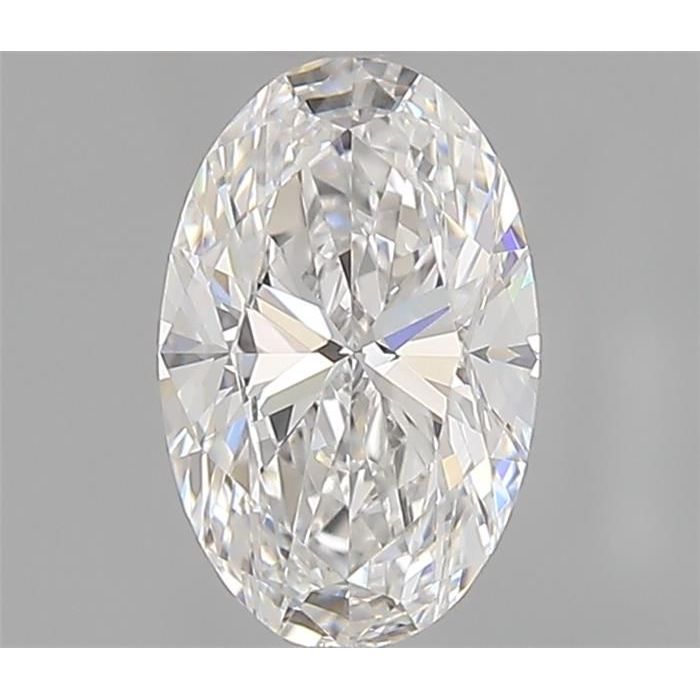 0.58 Carat Oval Loose Diamond, E, IF, Super Ideal, GIA Certified