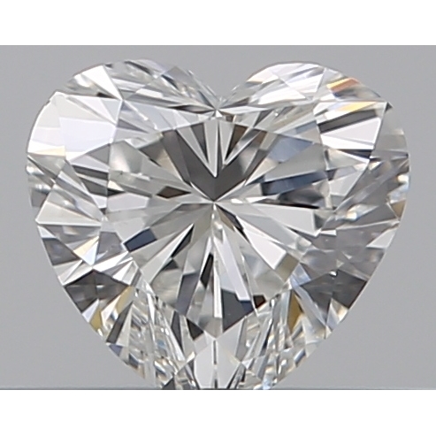 0.32 Carat Heart Loose Diamond, G, VS2, Super Ideal, GIA Certified