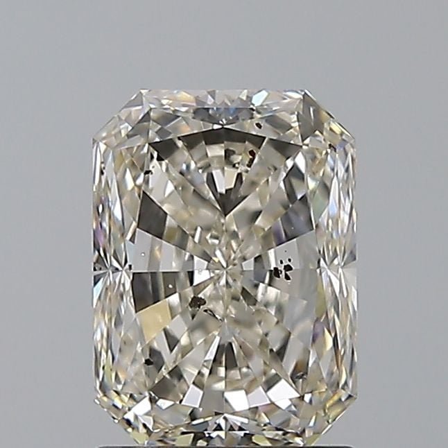 1.50 Carat Radiant Loose Diamond, K, SI2, Super Ideal, GIA Certified