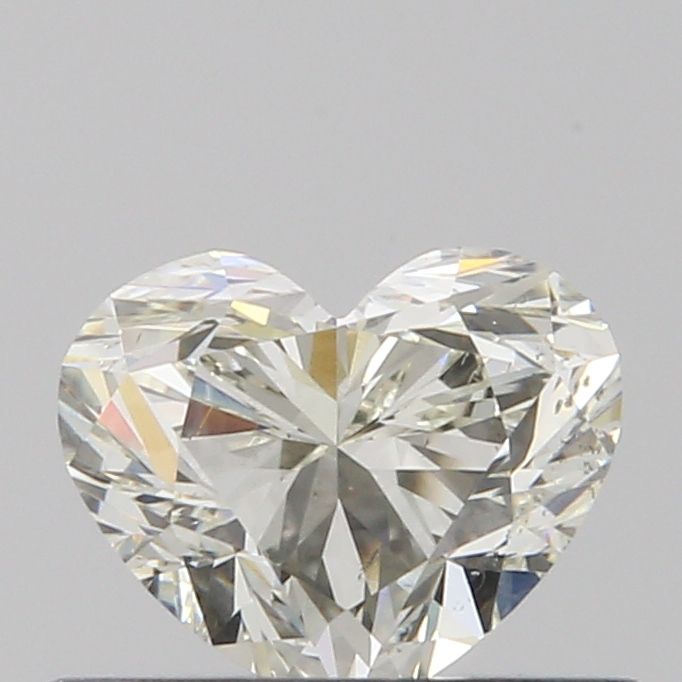 0.51 Carat Heart Loose Diamond, K, SI1, Ideal, GIA Certified | Thumbnail