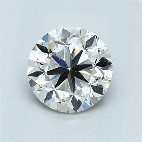 1.01 Carat Round Loose Diamond, H, SI1, Very Good, GIA Certified | Thumbnail