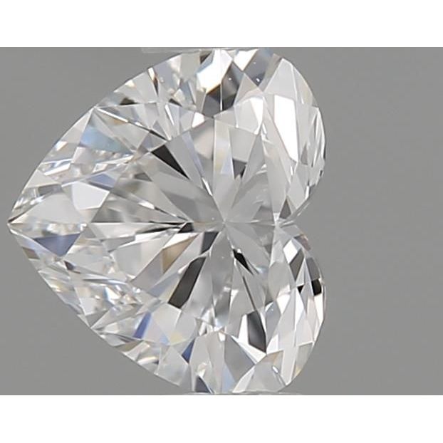 0.30 Carat Heart Loose Diamond, E, VS2, Ideal, GIA Certified