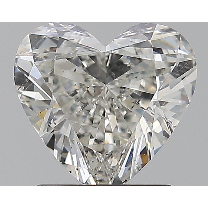 1.29 Carat Heart Loose Diamond, H, SI1, Ideal, GIA Certified | Thumbnail