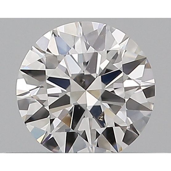 0.31 Carat Round Loose Diamond, E, SI2, Ideal, GIA Certified