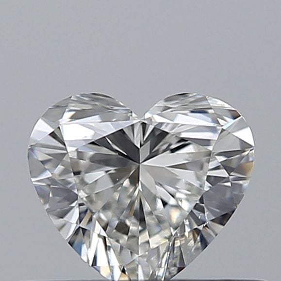 0.31 Carat Heart Loose Diamond, H, VS2, Super Ideal, GIA Certified | Thumbnail