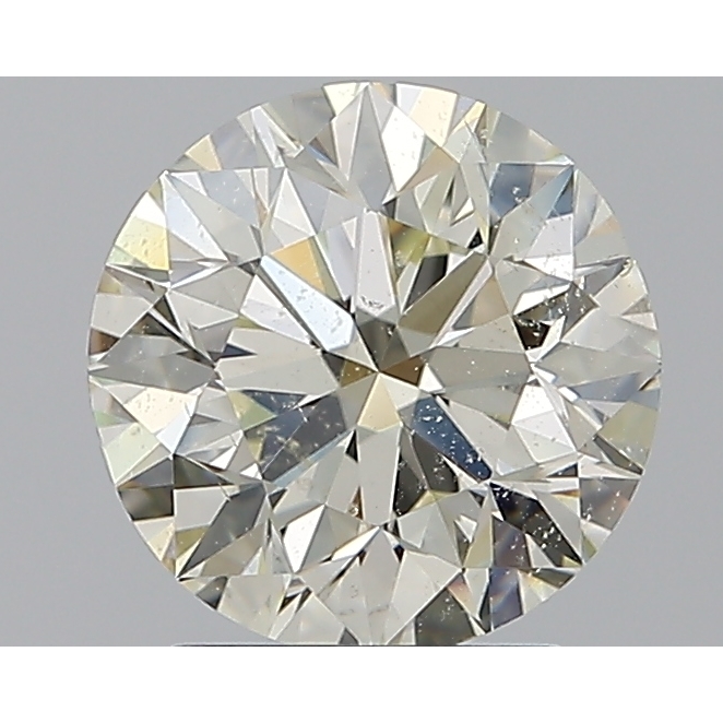 2.01 Carat Round Loose Diamond, M, SI2, Excellent, GIA Certified | Thumbnail