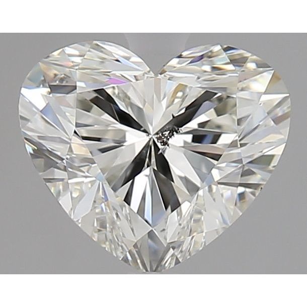 2.01 Carat Heart Loose Diamond, J, SI2, Super Ideal, GIA Certified