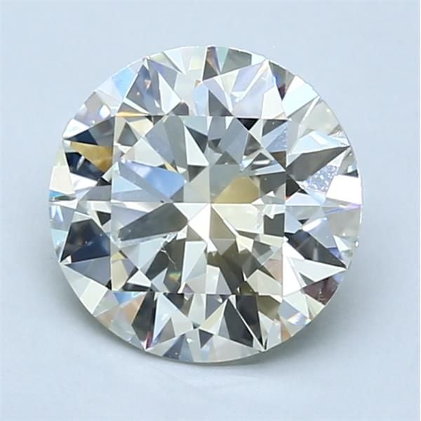 2.01 Carat Round Loose Diamond, I, SI1, Super Ideal, GIA Certified