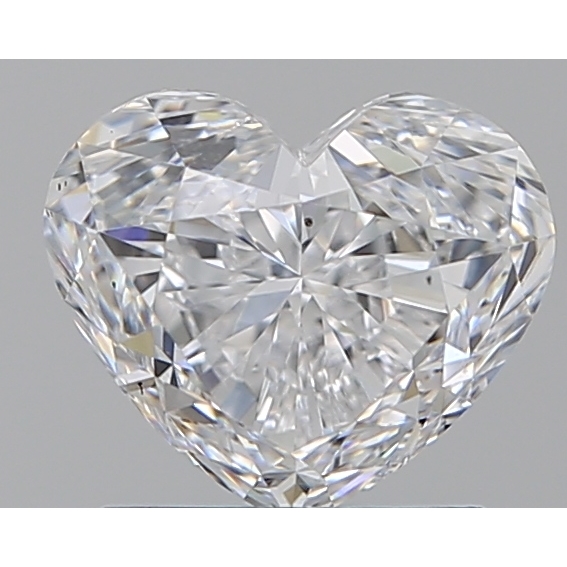 1.50 Carat Heart Loose Diamond, D, VS2, Excellent, GIA Certified