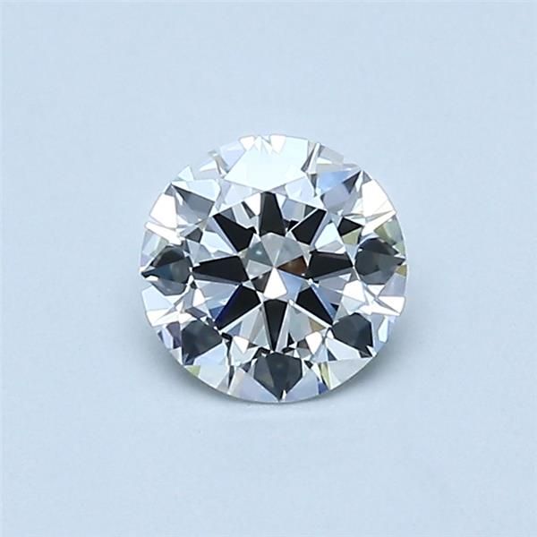 0.50 Carat Round Loose Diamond, G, VVS1, Excellent, GIA Certified