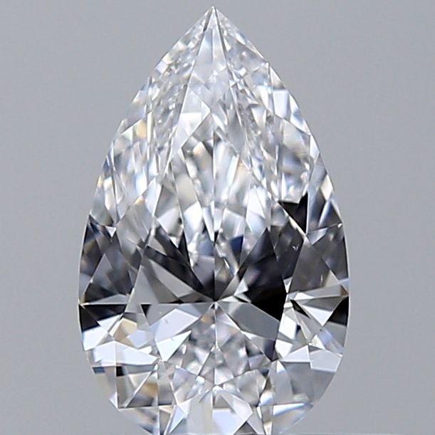 0.41 Carat Pear Loose Diamond, D, VS1, Super Ideal, GIA Certified