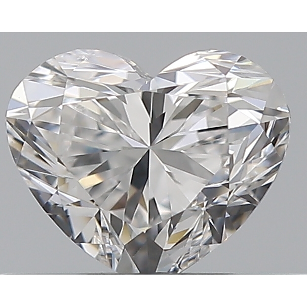 0.46 Carat Heart Loose Diamond, E, VS1, Ideal, GIA Certified | Thumbnail