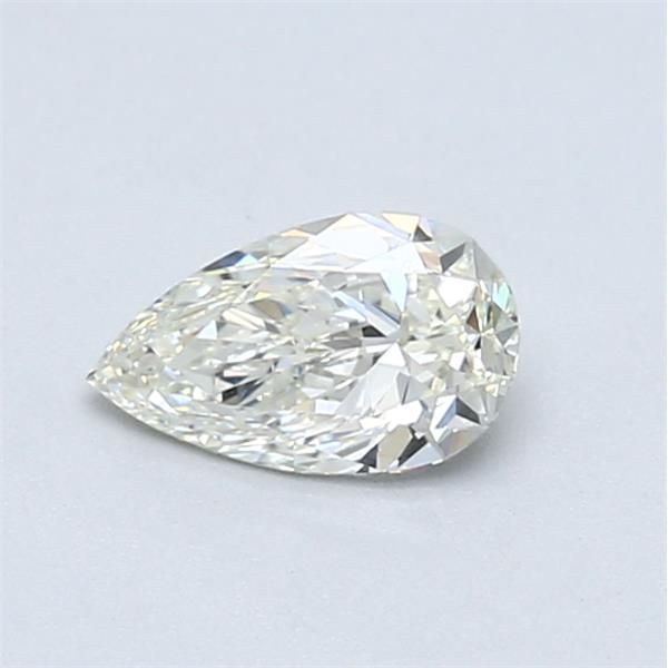 0.53 Carat Pear Loose Diamond, K, IF, Ideal, GIA Certified | Thumbnail