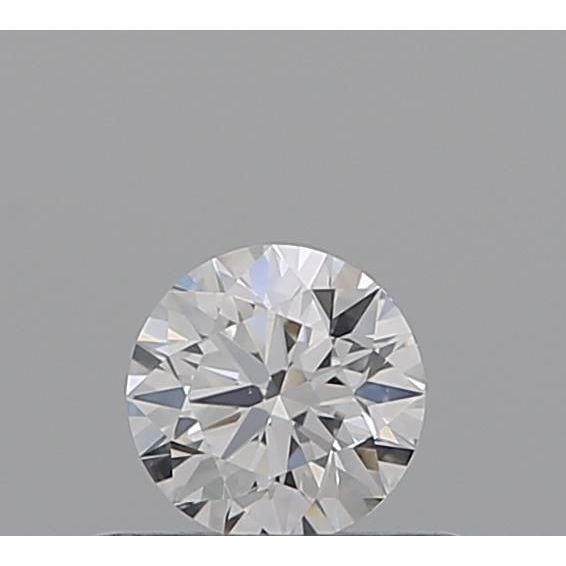0.31 Carat Round Loose Diamond, E, VS1, Super Ideal, GIA Certified