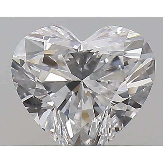 0.32 Carat Heart Loose Diamond, D, VVS1, Super Ideal, GIA Certified | Thumbnail