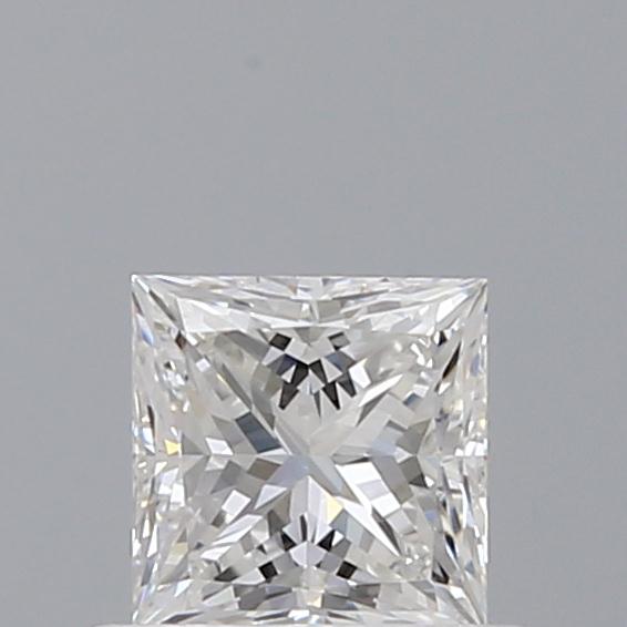 0.51 Carat Princess Loose Diamond, F, VVS1, Ideal, GIA Certified