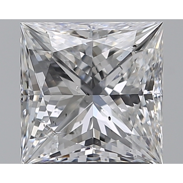 1.60 Carat Princess Loose Diamond, E, SI2, Super Ideal, GIA Certified | Thumbnail