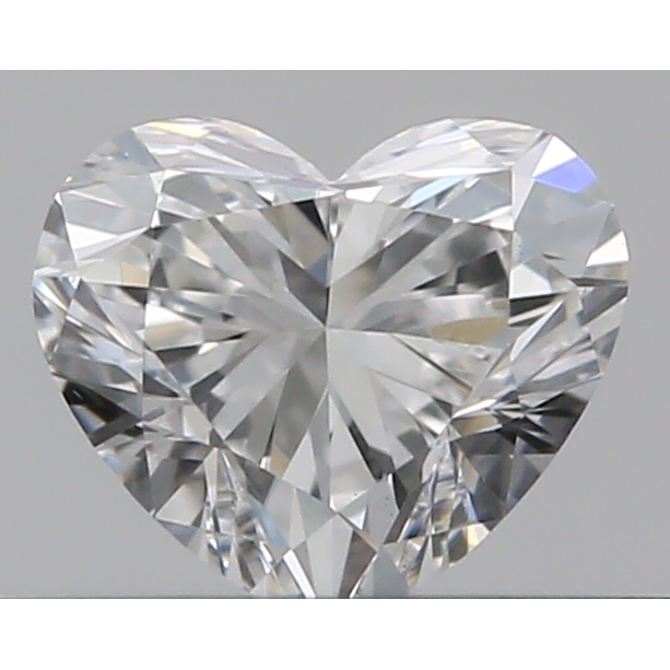 0.33 Carat Heart Loose Diamond, F, VS1, Super Ideal, GIA Certified