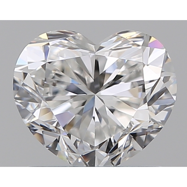 1.00 Carat Heart Loose Diamond, E, VS1, Ideal, GIA Certified