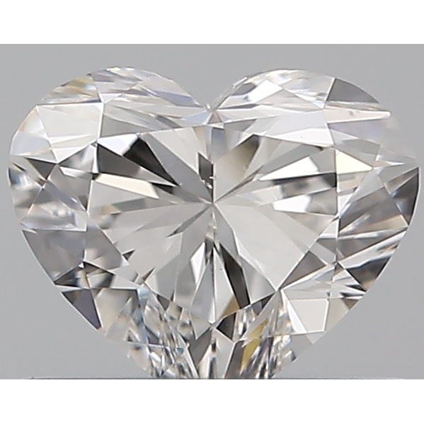 0.51 Carat Heart Loose Diamond, E, VS2, Ideal, GIA Certified | Thumbnail