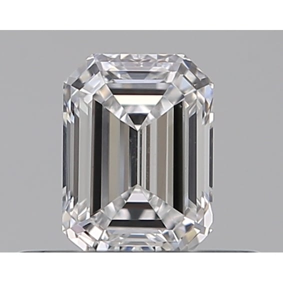 0.33 Carat Emerald Loose Diamond, D, VS1, Super Ideal, GIA Certified