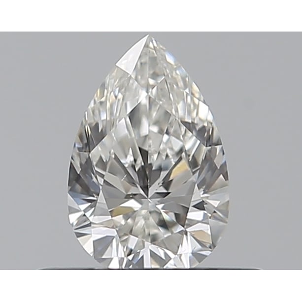 0.31 Carat Pear Loose Diamond, H, VS2, Ideal, GIA Certified | Thumbnail