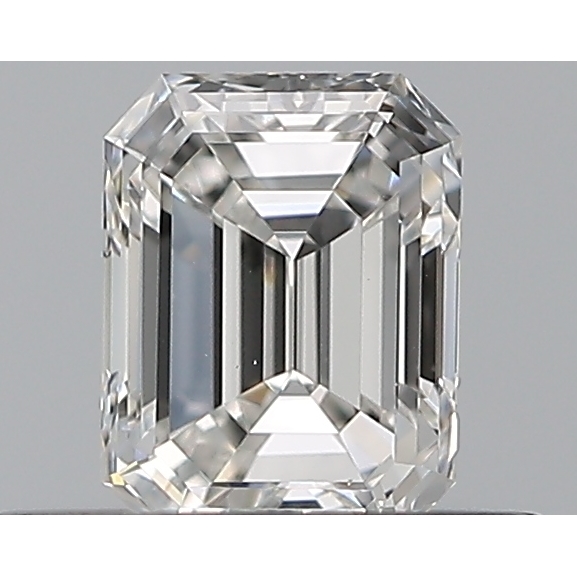0.30 Carat Emerald Loose Diamond, E, VS1, Excellent, GIA Certified | Thumbnail