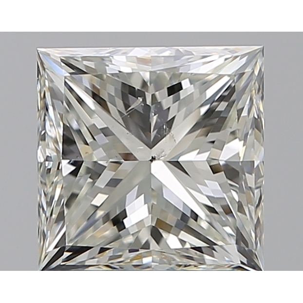 2.01 Carat Princess Loose Diamond, J, SI2, Very Good, GIA Certified