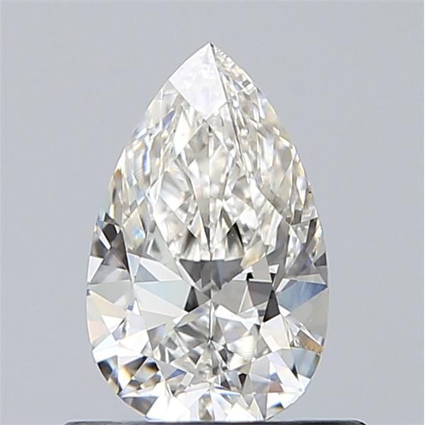 0.50 Carat Pear Loose Diamond, I, VS2, Super Ideal, GIA Certified | Thumbnail
