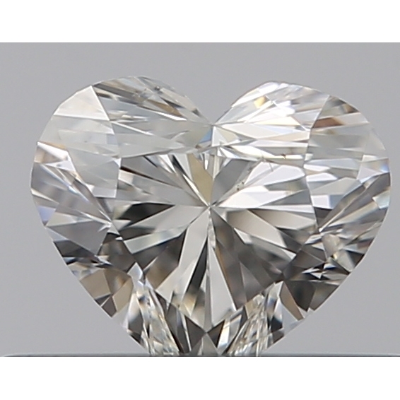 0.30 Carat Heart Loose Diamond, J, VS2, Ideal, GIA Certified | Thumbnail