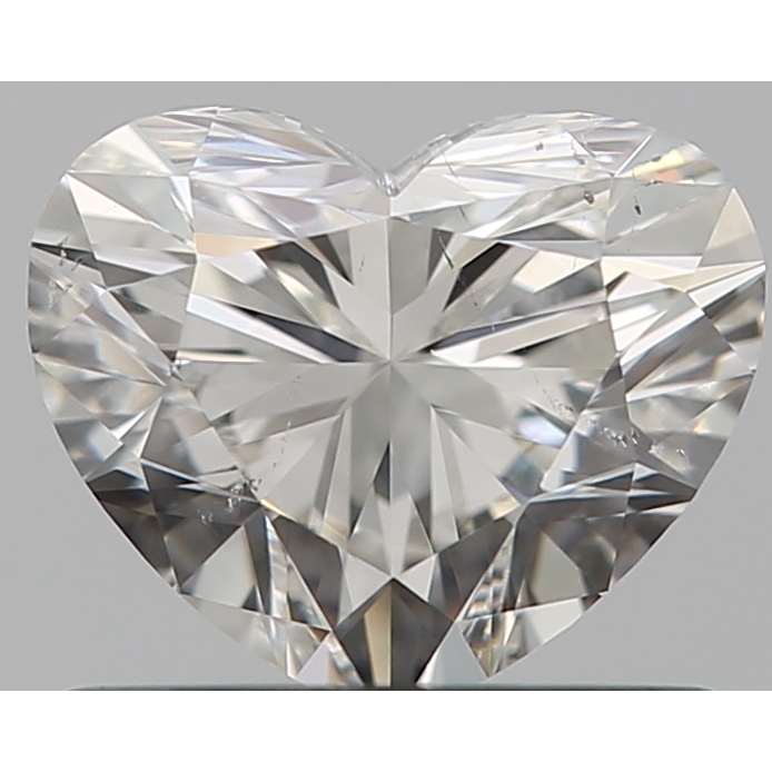 0.72 Carat Heart Loose Diamond, H, SI1, Ideal, GIA Certified