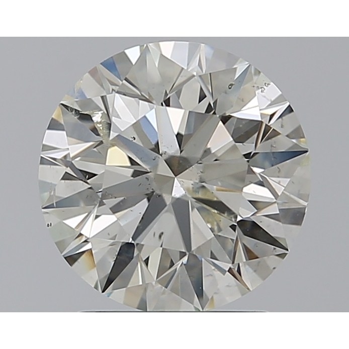 1.70 Carat Round Loose Diamond, L, SI2, Super Ideal, GIA Certified | Thumbnail
