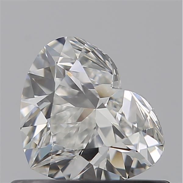 0.52 Carat Heart Loose Diamond, G, VVS1, Ideal, GIA Certified | Thumbnail
