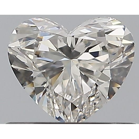 0.43 Carat Heart Loose Diamond, H, VS1, Super Ideal, GIA Certified