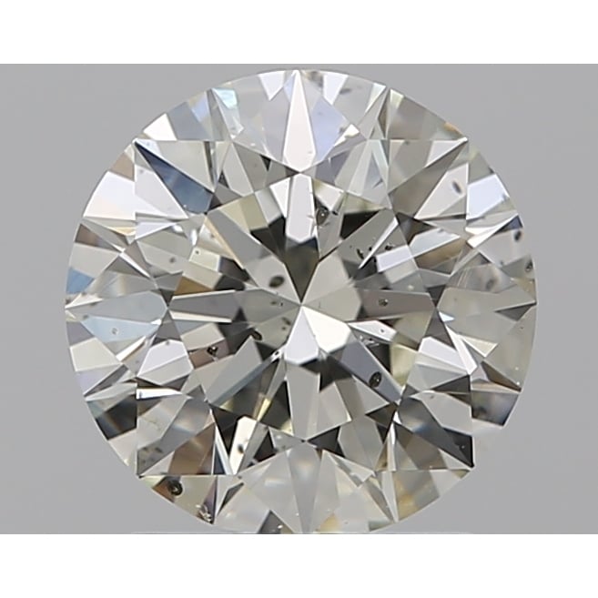 1.51 Carat Round Loose Diamond, K, SI1, Super Ideal, GIA Certified