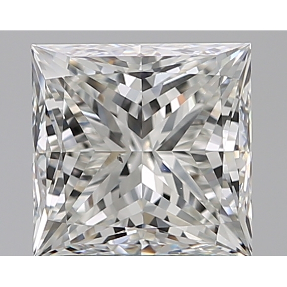 1.51 Carat Princess Loose Diamond, H, VS2, Super Ideal, GIA Certified