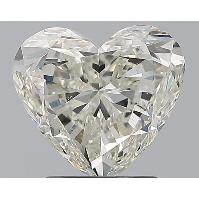 2.51 Carat Heart Loose Diamond, K, SI1, Ideal, GIA Certified