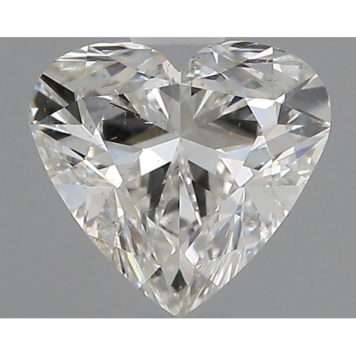 0.80 Carat Heart Loose Diamond, H, SI1, Super Ideal, GIA Certified | Thumbnail