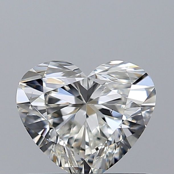 0.49 Carat Heart Loose Diamond, F, VS2, Super Ideal, GIA Certified