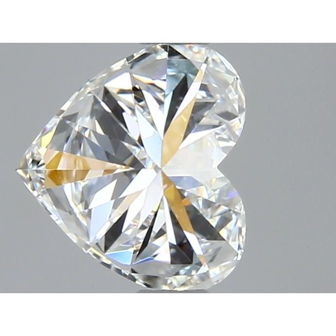 0.51 Carat Heart Loose Diamond, F, VVS1, Super Ideal, GIA Certified