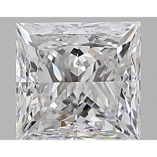 0.96 Carat Princess Loose Diamond, D, VS2, Very Good, GIA Certified | Thumbnail