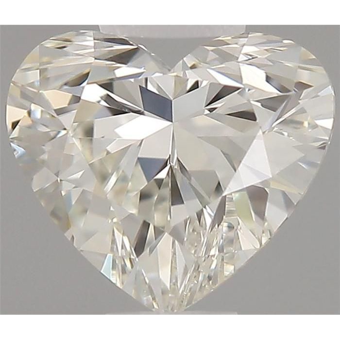 0.52 Carat Heart Loose Diamond, K, IF, Ideal, GIA Certified | Thumbnail