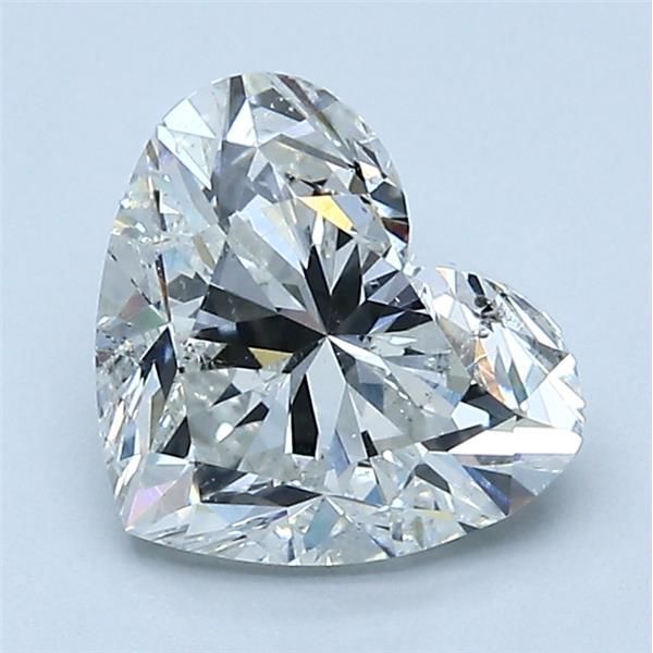 2.02 Carat Heart Loose Diamond, H, SI2, Super Ideal, GIA Certified