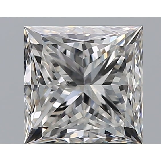1.50 Carat Princess Loose Diamond, H, SI1, Very Good, GIA Certified | Thumbnail