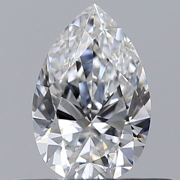 0.33 Carat Pear Loose Diamond, F, VVS2, Super Ideal, GIA Certified | Thumbnail
