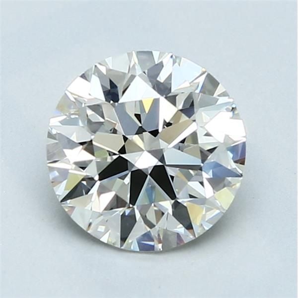 1.53 Carat Round Loose Diamond, J, SI2, Super Ideal, GIA Certified | Thumbnail