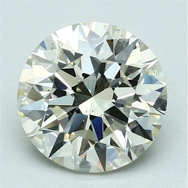 2.52 Carat Round Loose Diamond, M, VS2, Super Ideal, GIA Certified | Thumbnail