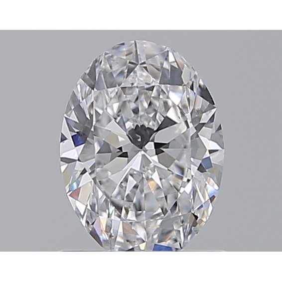 0.75 Carat Oval Loose Diamond, D, SI1, Super Ideal, GIA Certified | Thumbnail
