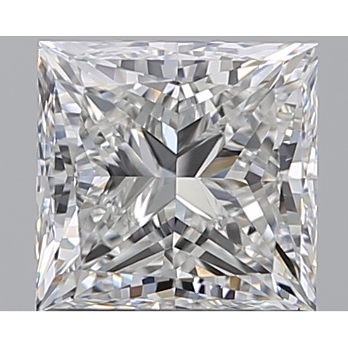 1.13 Carat Princess Loose Diamond, F, VVS2, Ideal, GIA Certified | Thumbnail