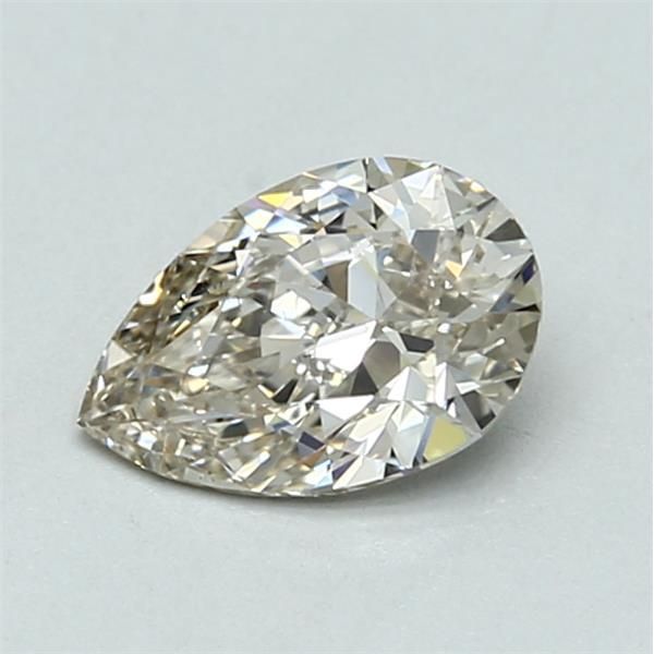 0.81 Carat Pear Loose Diamond, M Faint Brown, SI1, Ideal, GIA Certified | Thumbnail